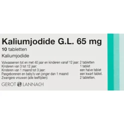 Etos Kaliumjodide 10 stuks