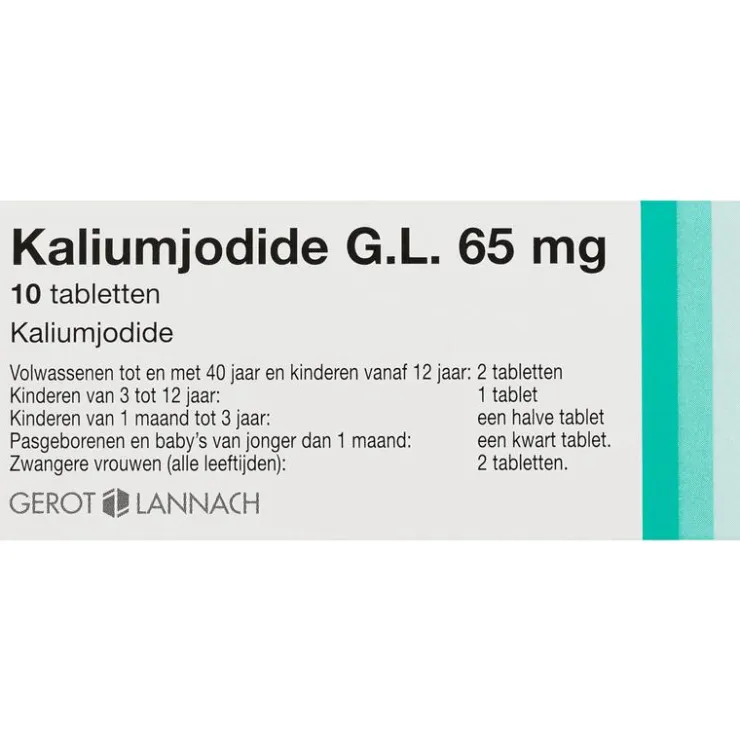 Etos Kaliumjodide 10 stuks