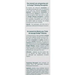 Kneipp Relaxing Massageolie 100 ML