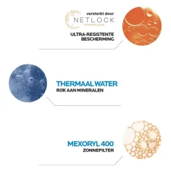 La Roche-Posay Anthelios UVMune 400 Hydraterende Getinte Zonnecrème SPF50+50ML