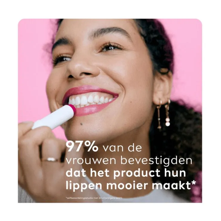 Labello Watermelon Shine Lippenbalsem 24u Hydratatie Roze 1 Stuk