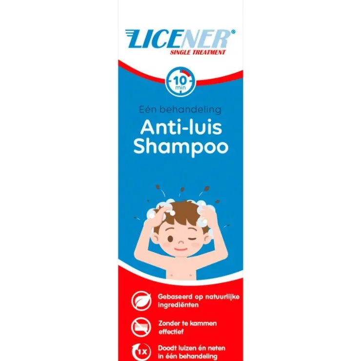 Licener Anti-Luis shampoo 100 ML natuurlijke ingrediënten 100% effectief