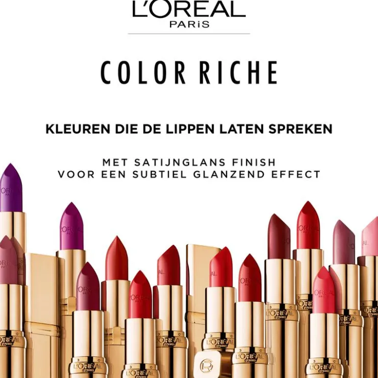 L'Oréal Paris Color Riche Satin Lipstick 4,5 GR
