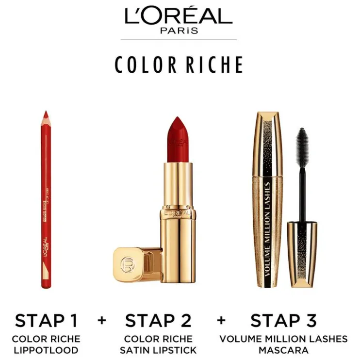 L'Oréal Paris Color Riche Satin Lippenstift 4,5 GR
