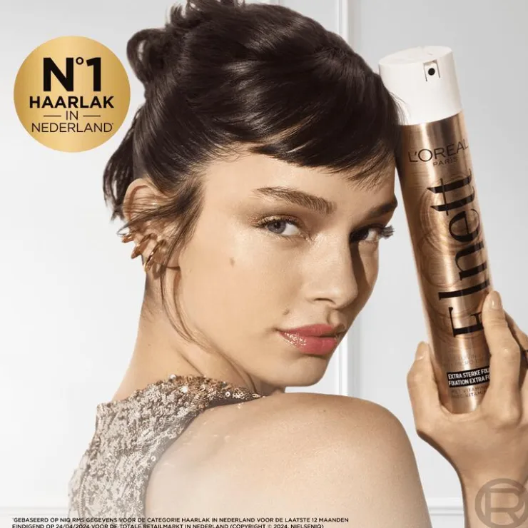 L'Oréal Paris Elnett Satin Extra Sterk Haarspray 400 ML