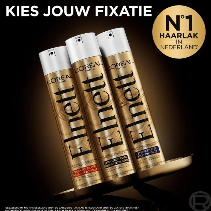 L'Oréal Paris Elnett Satin Extra Sterk Haarspray 400 ML