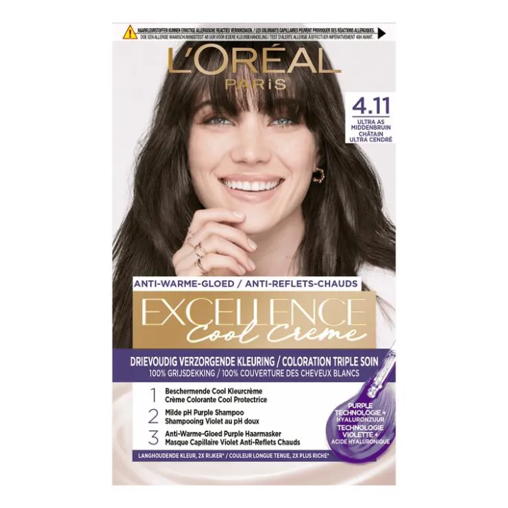 L'Oréal Paris Excellence Cool Creams Permanente Haarverf