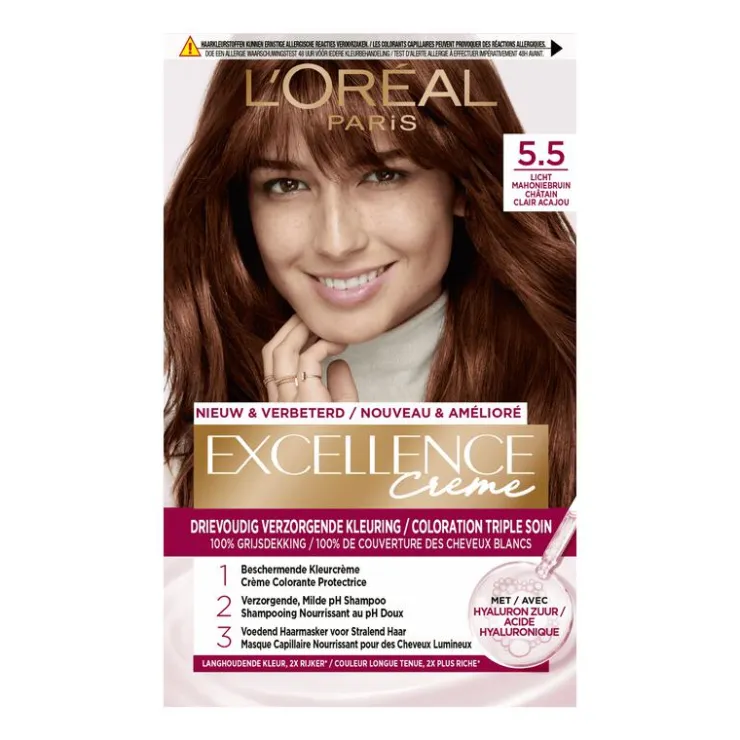 L'Oréal Paris Excellence Crème Verzorgende Crèmekleuring