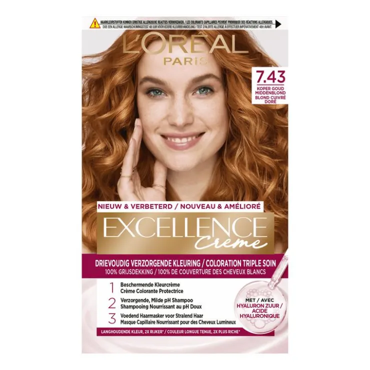 L'Oréal Paris Excellence Crème Verzorgende Crèmekleuring