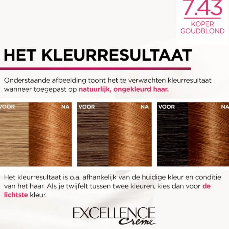L'Oréal Paris Excellence Crème Verzorgende Crèmekleuring