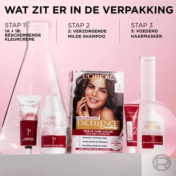 L'Oréal Paris Excellence Crème Permanente Haarverf 6.41
