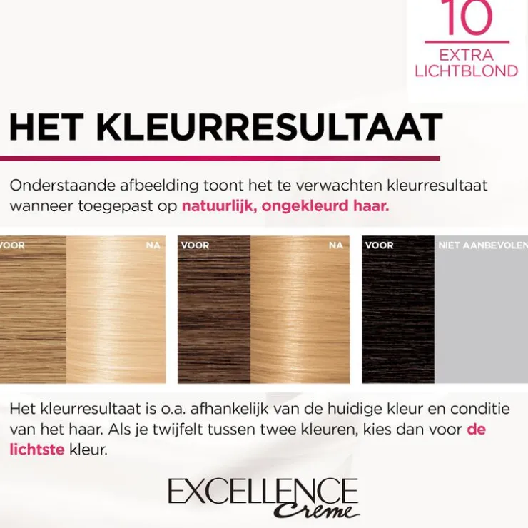 L'Oréal Paris Excellence Crème Verzorgende Crèmekleuring