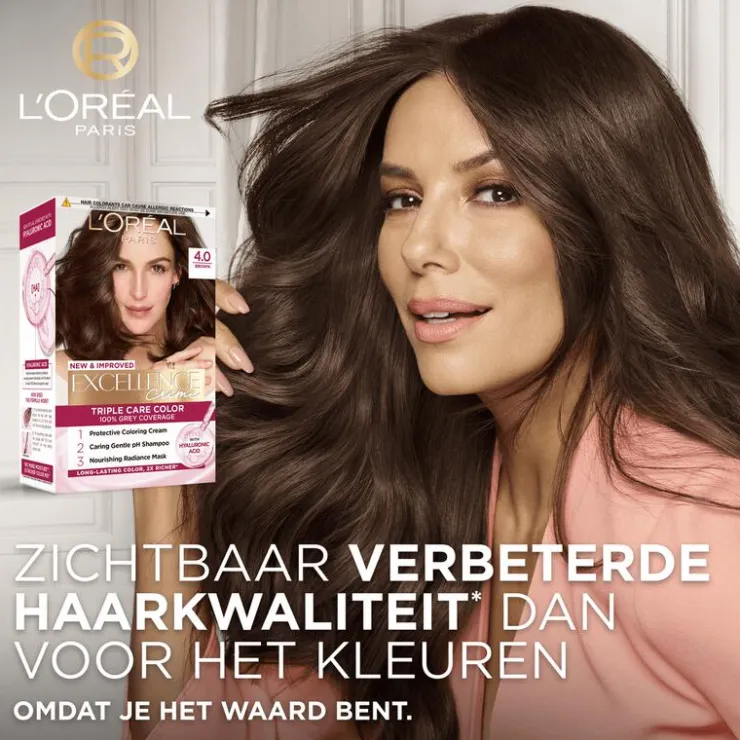L'Oréal Paris Excellence Crème Verzorgende Crèmekleuring