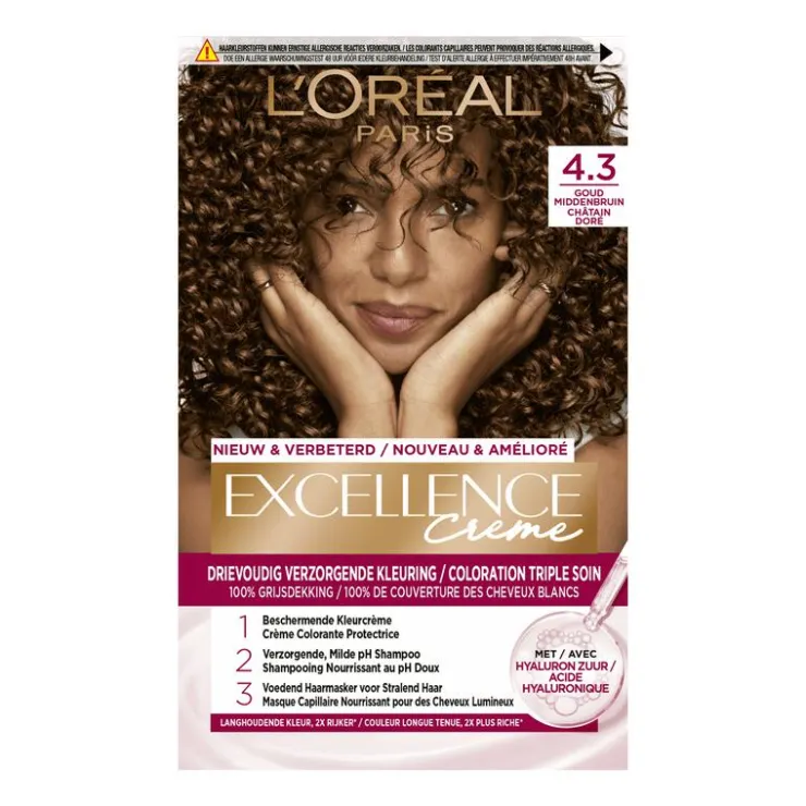 L'Oréal Paris Excellence Crème Verzorgende Crèmekleuring