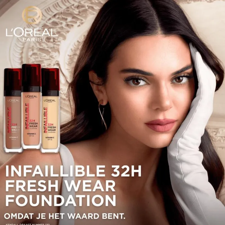 L'Oréal Paris Infaillible 32HR Fresh Wear Foundation met SPF25 30 ML