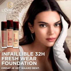 L'Oréal Paris Infaillible 32HR Fresh Wear Foundation met SPF25 30 ML