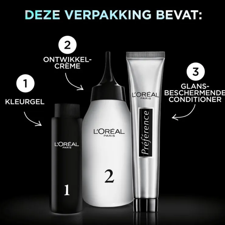 L'Oréal Paris Preference Vivids Permanente Haarverf 5.260