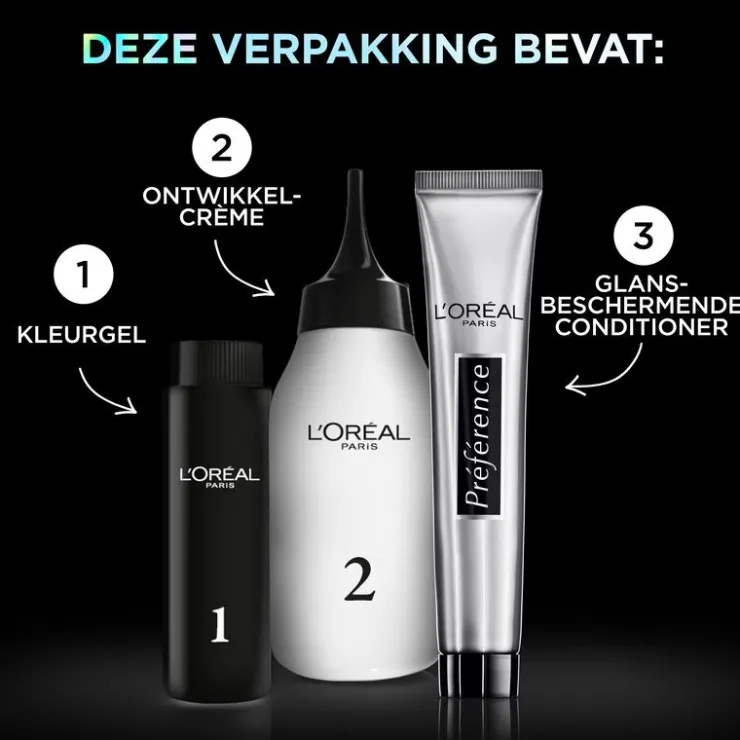 Preference L'Oréal Paris Préférence Haarverf 3.161 Les Vivids Magnetic Plum