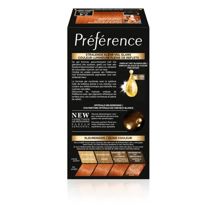 L'Oréal Paris Préférence Permanente Haarkleuring 7.4 Mango
