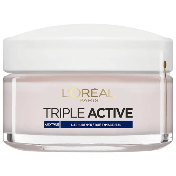 L'Oréal Paris Triple Active Hydraterende Nachtcrème 50 ML