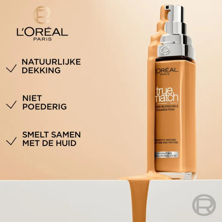 L'Oréal Paris True Match Foundation 1.W Golden Ivory SPF16