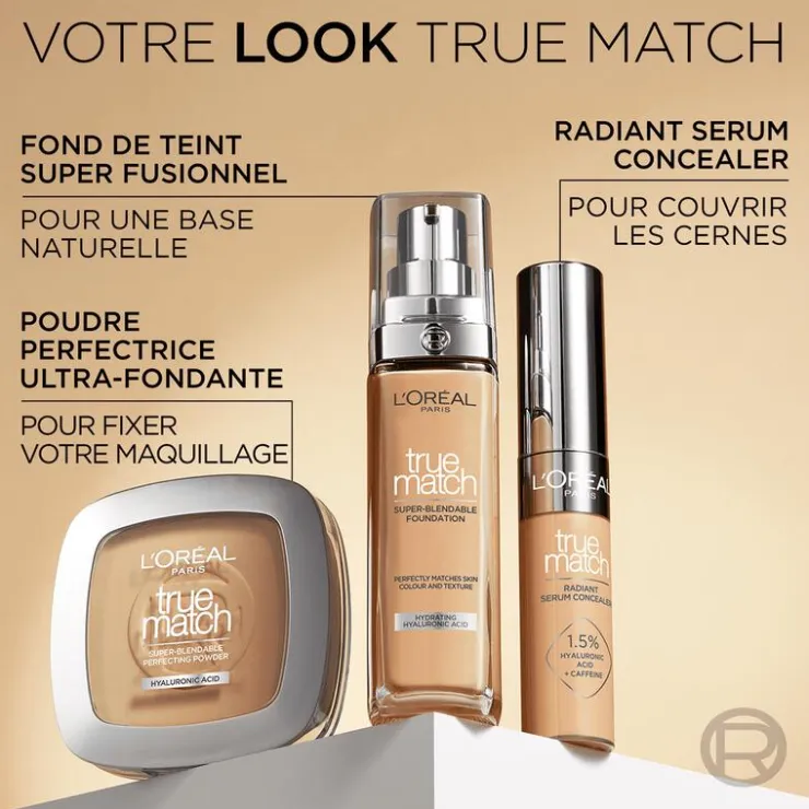 L'Oréal Paris True Match Foundation 6.N Honey SPF16