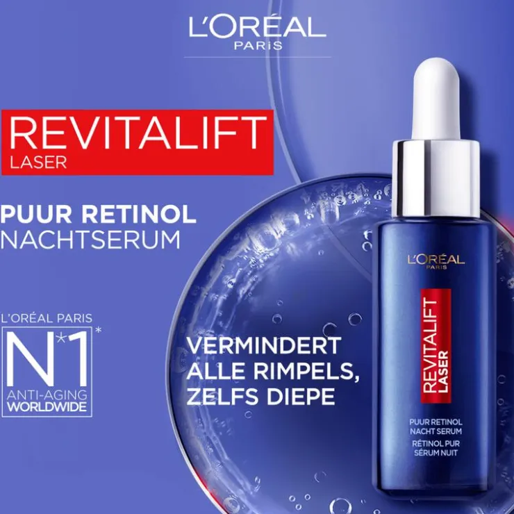 L'Oréal Paris L'Oreal Paris Revitalift Laser X3 Puur Retinol Nachtserum 30 ML