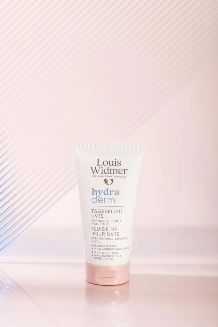 Louis Widmer Hydraderm Dag Fluide SPF15 Licht Geparfumeerd 50 ML