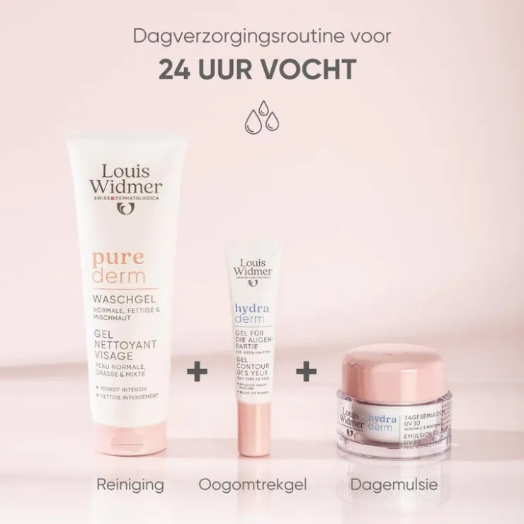 Louis Widmer Hydraderm Oogomtrek Gel Geparfumeerd 15 ML
