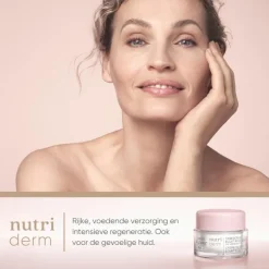 Louis Widmer Nutriderm Nachtcrème Vitalisante Licht Geparfumeerd 50 ML