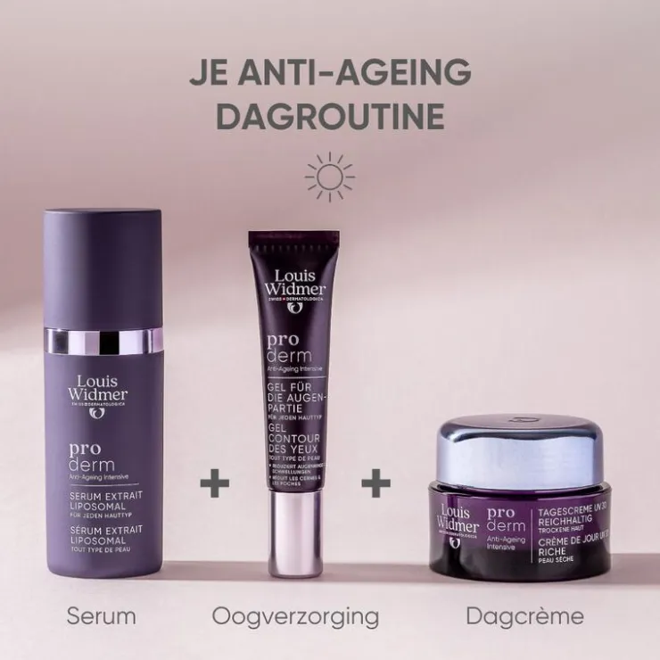 Louis Widmer Proderm Dagcrème Rijke Textuur SPF30 Licht Geparfumeerd 50 ML