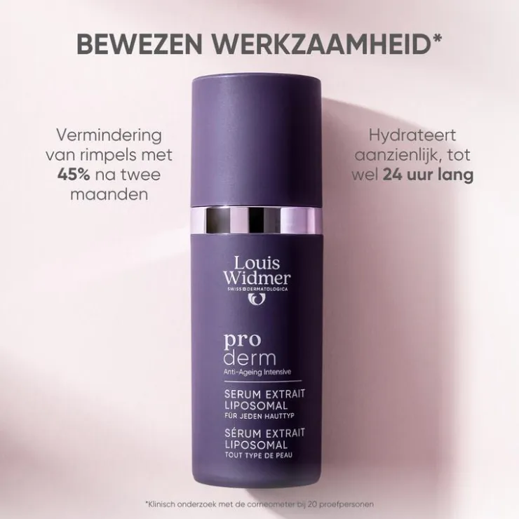 Louis Widmer Proderm Extrait Liposomal Serum Zonder Parfum 30 ML