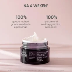 Louis Widmer Proderm Nachtcrème Rijke Textuur Zonder Parfum 50 ML