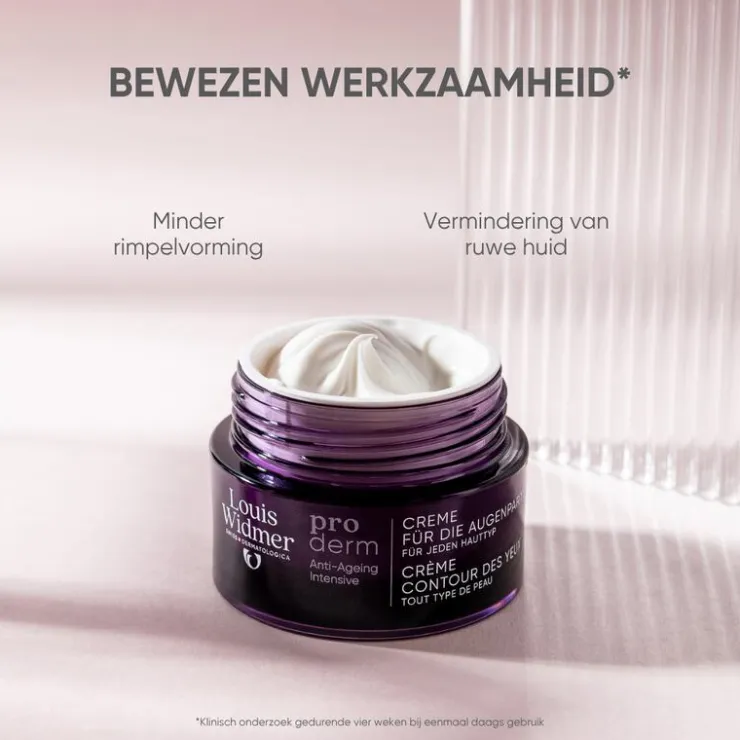 Louis Widmer Proderm Oogomtrekcrème Zonder Parfum 30 ML