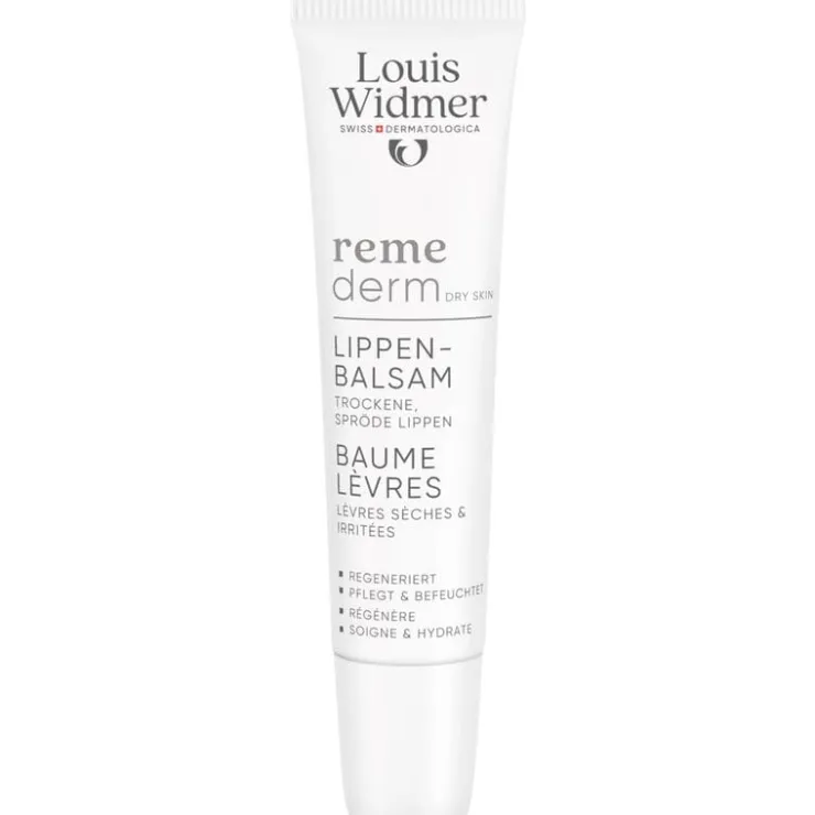 Louis Widmer Remederm Lippenbalsem Zonder Parfum 15 ML