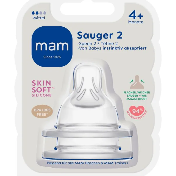MAM Flesspeen Maat 22 stuks