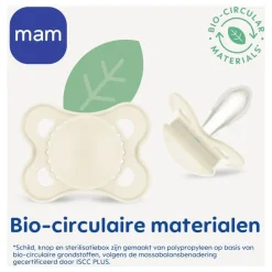 MAM Original Fopspenen 0-6 maanden Plain 2 stuks