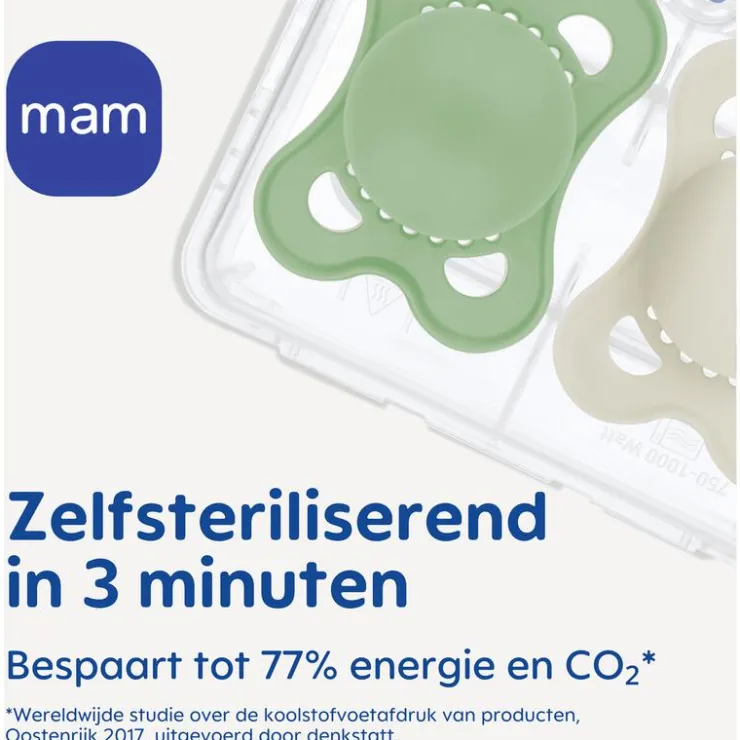 MAM Original Fopspenen Night 0-6 maanden Uni 2 stuks
