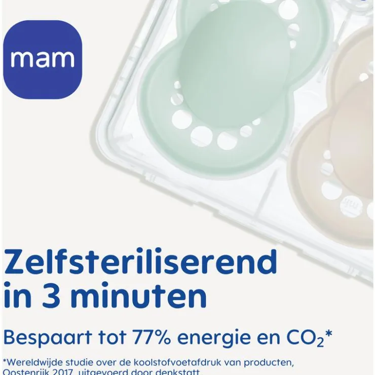 MAM Original Fopspenen Night 6-16 maanden Uni 2 stuks
