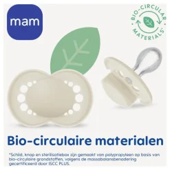 MAM Original Fopspenen Night 6-16 maanden Uni 2 stuks