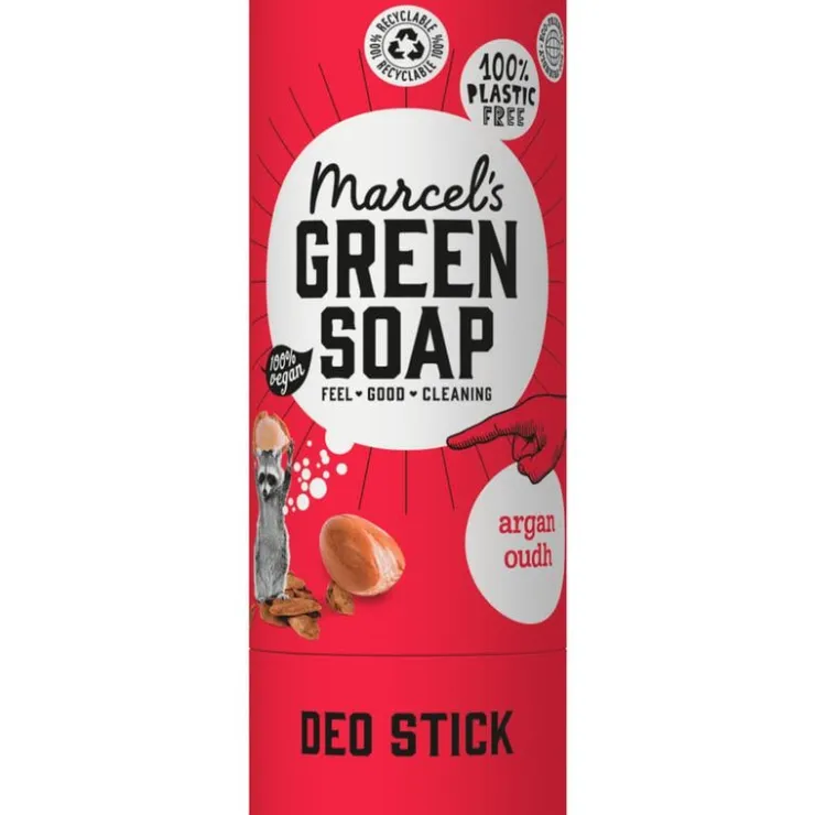 Marcels Green Soap Marcel's Green Soap Argan & Oudh Deodorant Stick 40 Gram