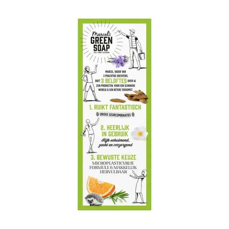 Marcels Green Soap Marcel's Green Soap Glazen Handzeep 500 ML