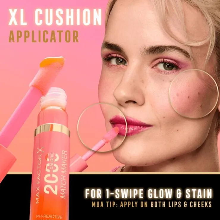 Max Factor 2000 Calorie PH Match Maker Lipgloss - Roze -