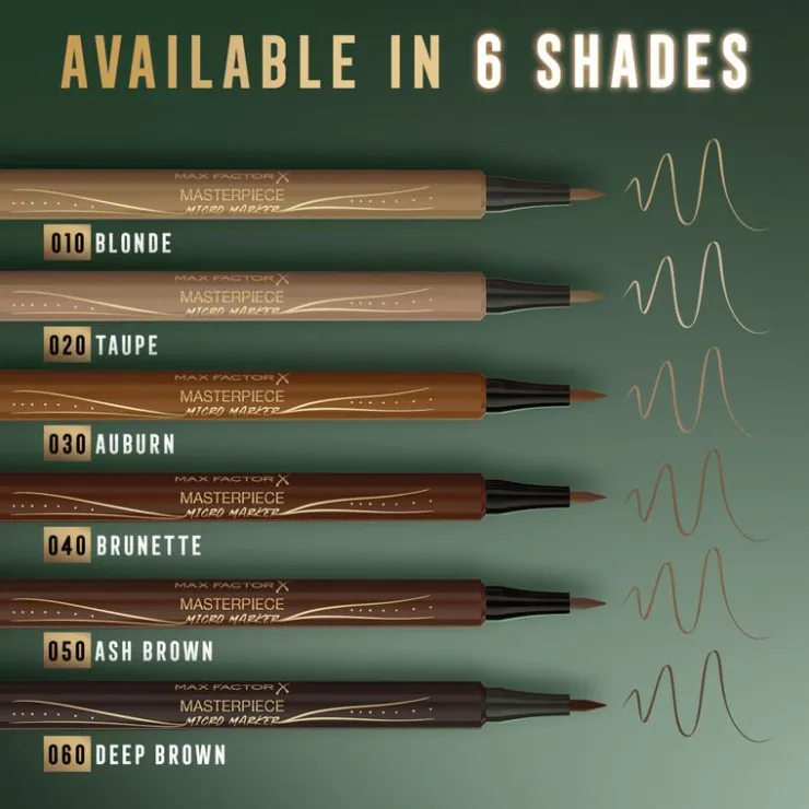 Max Factor Masterpiece Micro Brow Marker - Bruin -