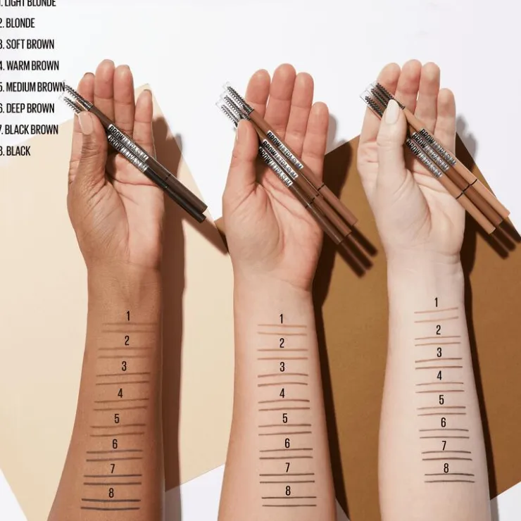 Maybelline New York Brow Ultra Slim Wenkbrauwpotlood 6 Black Brown 4,19 GR