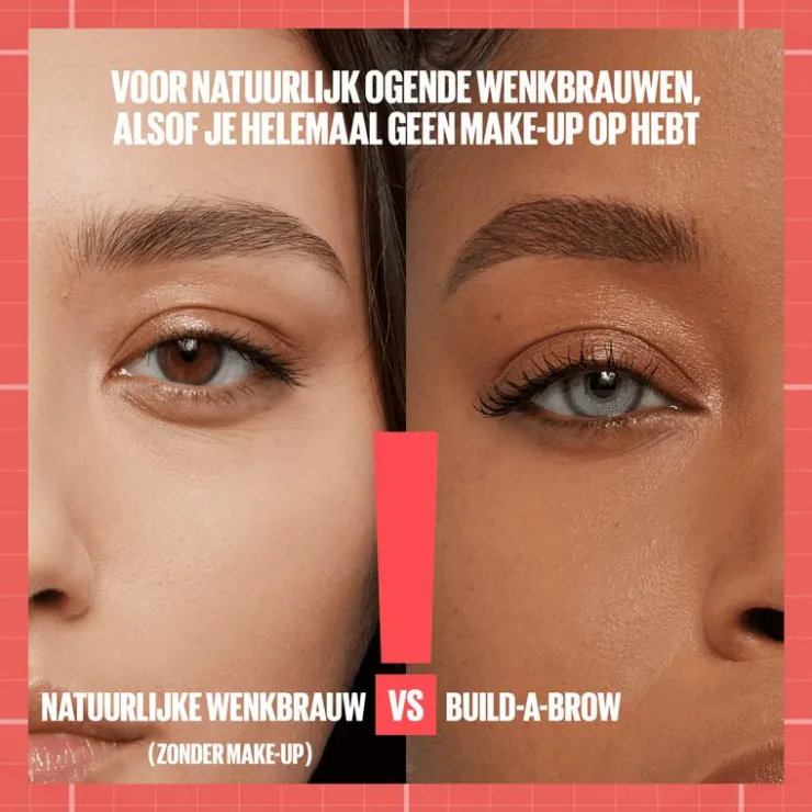 Maybelline New York BUILD A BROW Wenkbrauwpen/fixeergel 262 Black Brown