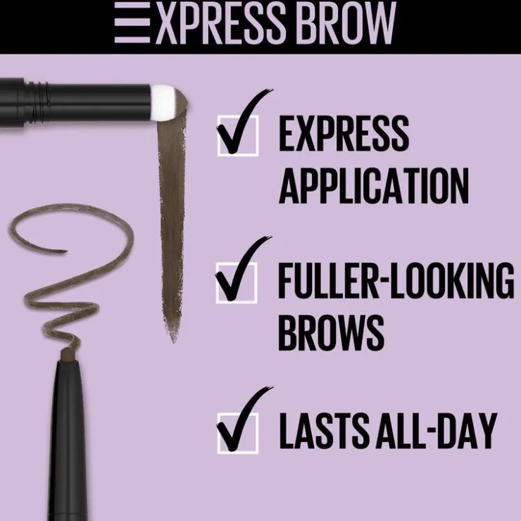 Maybelline New York Express Brow Duo Blond Wenkbrauwpotlood 00 Light Blonde
