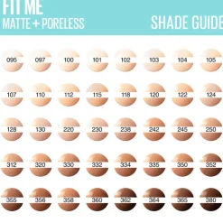 Maybelline New York Fit Me Matte + Poreless Foundation 30 ML