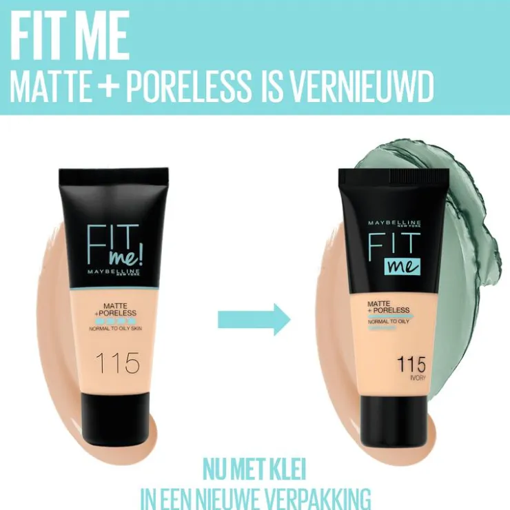 Maybelline New York Fit Me Matte + Poreless Foundation 30 ML