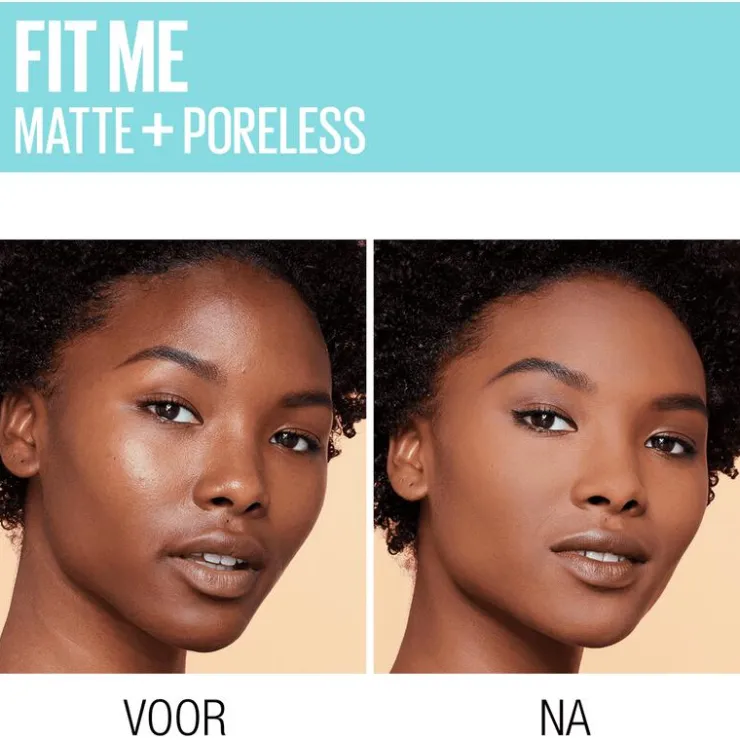 Maybelline New York Fit Me Matte + Poreless Foundation 344